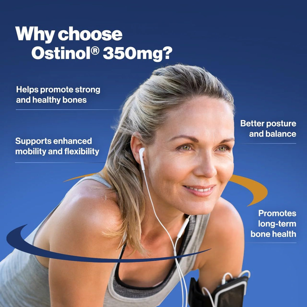 Ostinol Standard 350mg - Bone and Joint Supplement with Cyplexinol, Stem Cell Activation, Bio Active Protein Complex, 30 Capsules - görsel 5