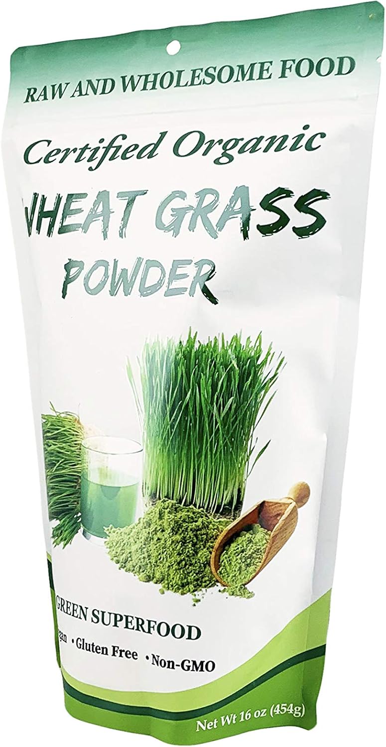 Chérie Sweet Heart Organic Wheatgrass Powder – 454g (57 Servings) - görsel 2