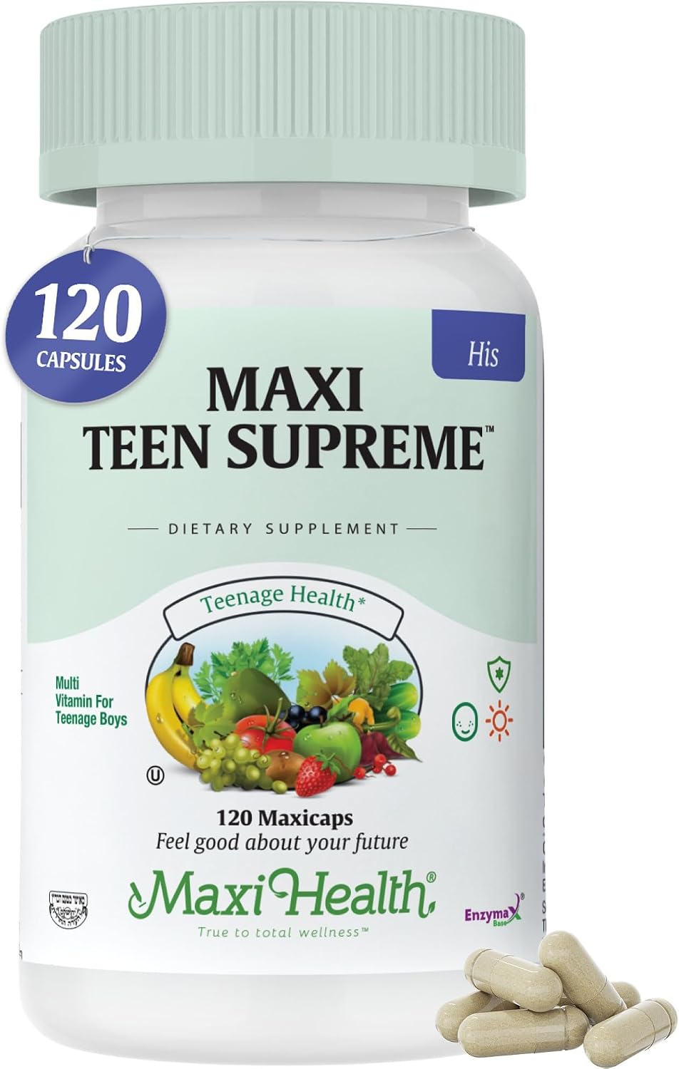 Teen Multivitamin Supreme for Boys 12-17 – 60 Tablets - görsel 10