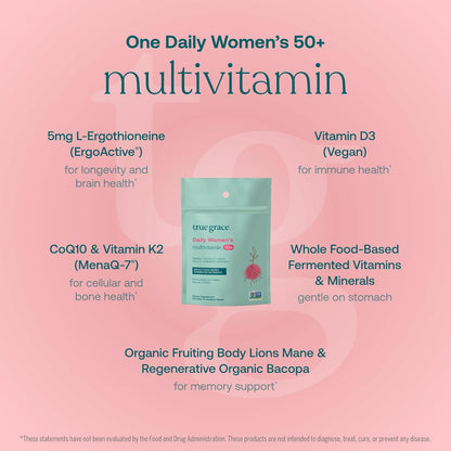 True Grace Daily Women’s Multivitamin 50+ – 120 Tablets