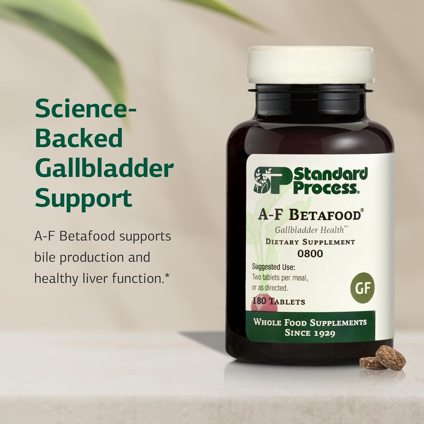 Standard Process A-F Betafood - 180 Tablets - görsel 3