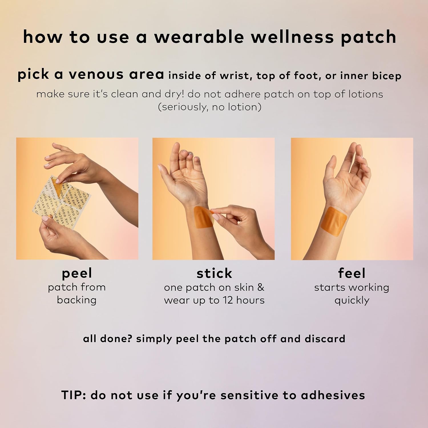The Good Patch Rescue Recovery Patch with DHM, Vitamin B1, and Green Tea (16 Patches) - görsel 7