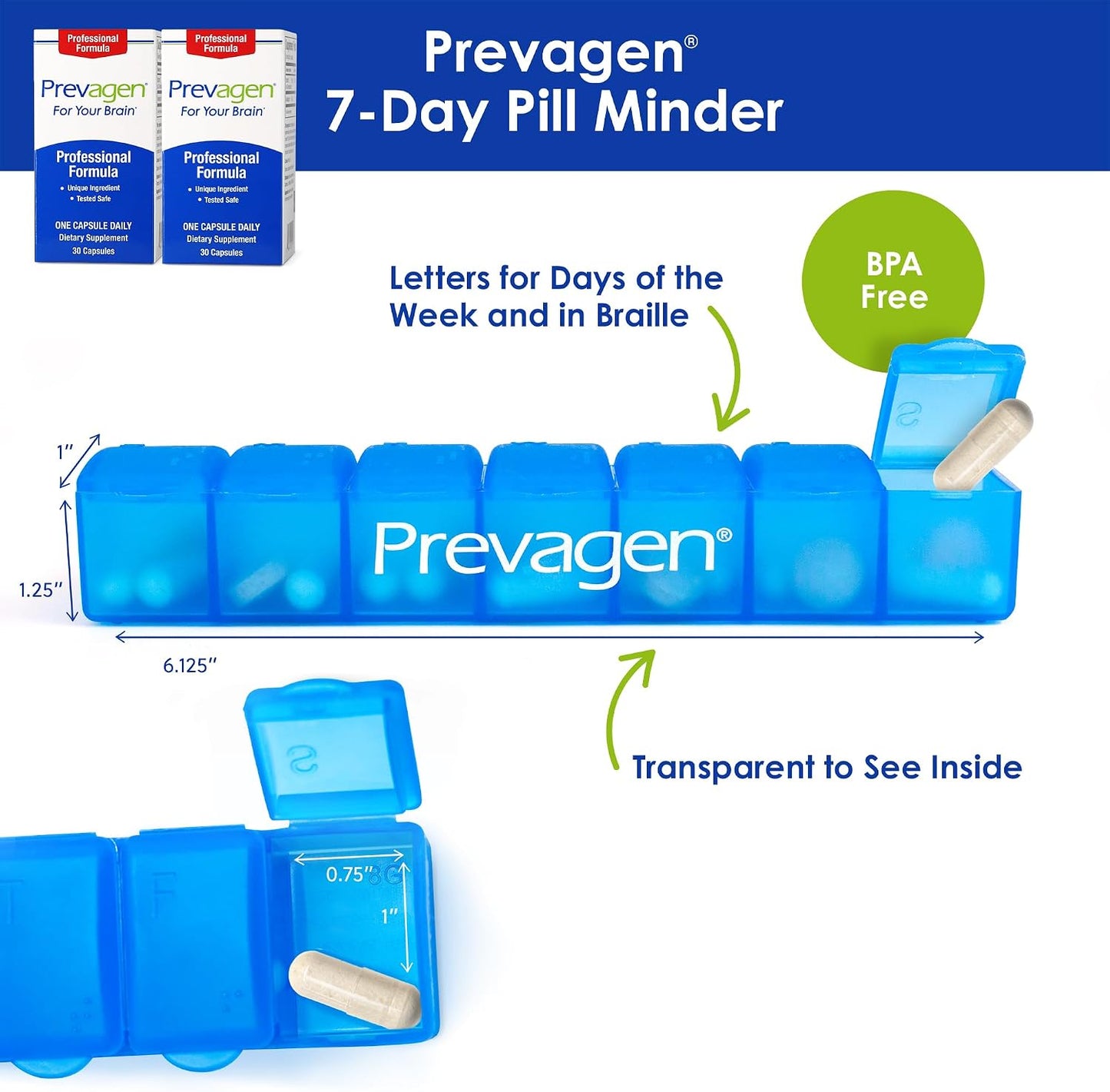 Prevagen Professional Formula – Brain Supplement with Apoaequorin & Vitamin D3, 60 Capsules - görsel 5