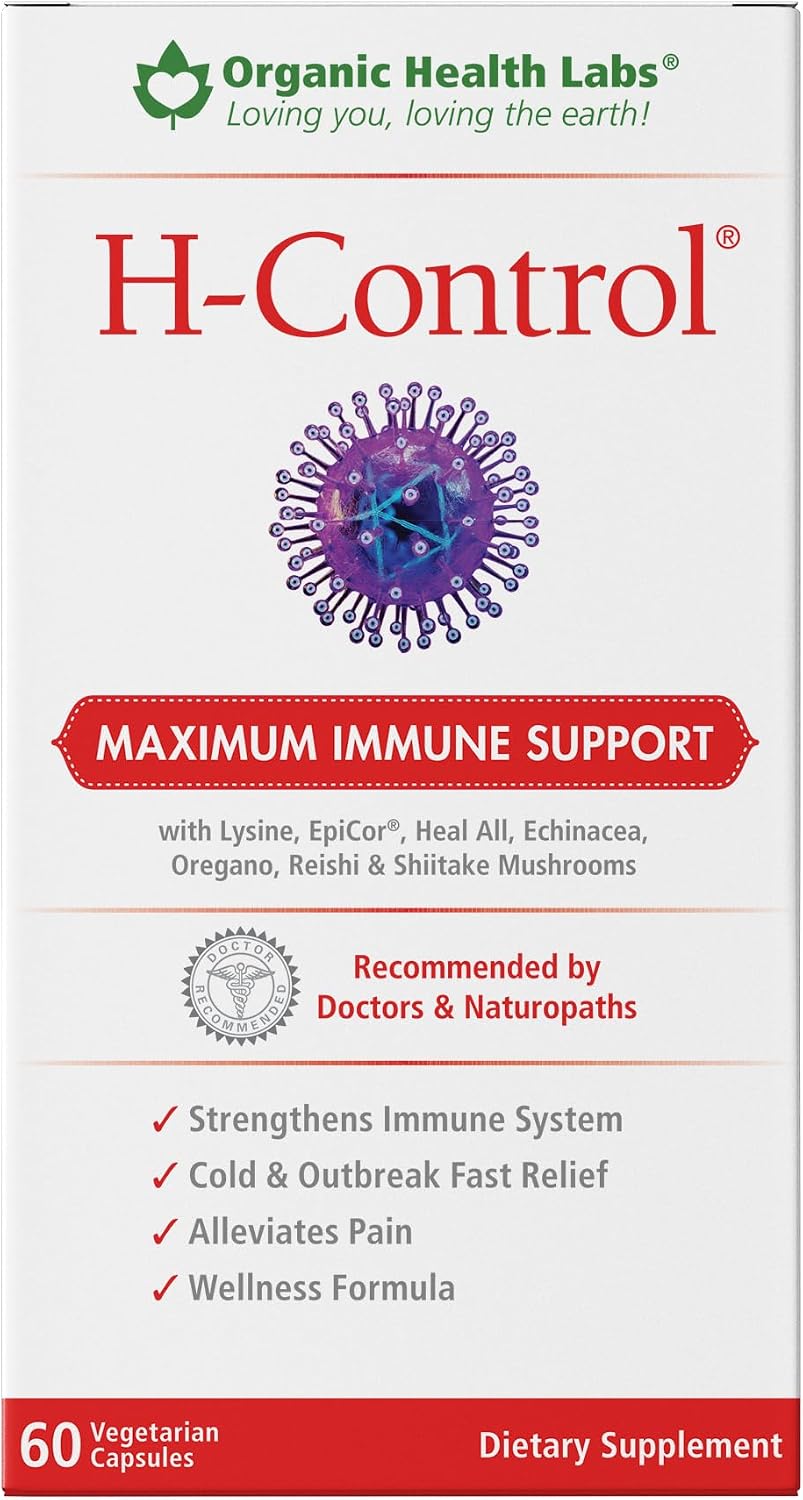 H-Control, Vitamin C with Zinc for Optimal Immune Support, 60 Veggie Capsules - görsel 1