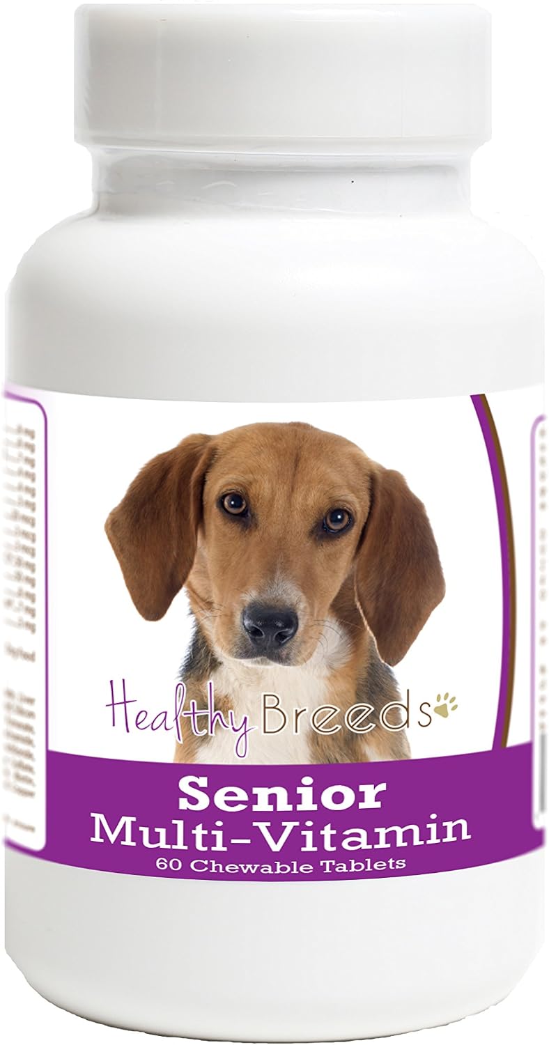 Healthy Breeds Harrier Senior Dog Multivitamin Tablets 60 Count - görsel 1