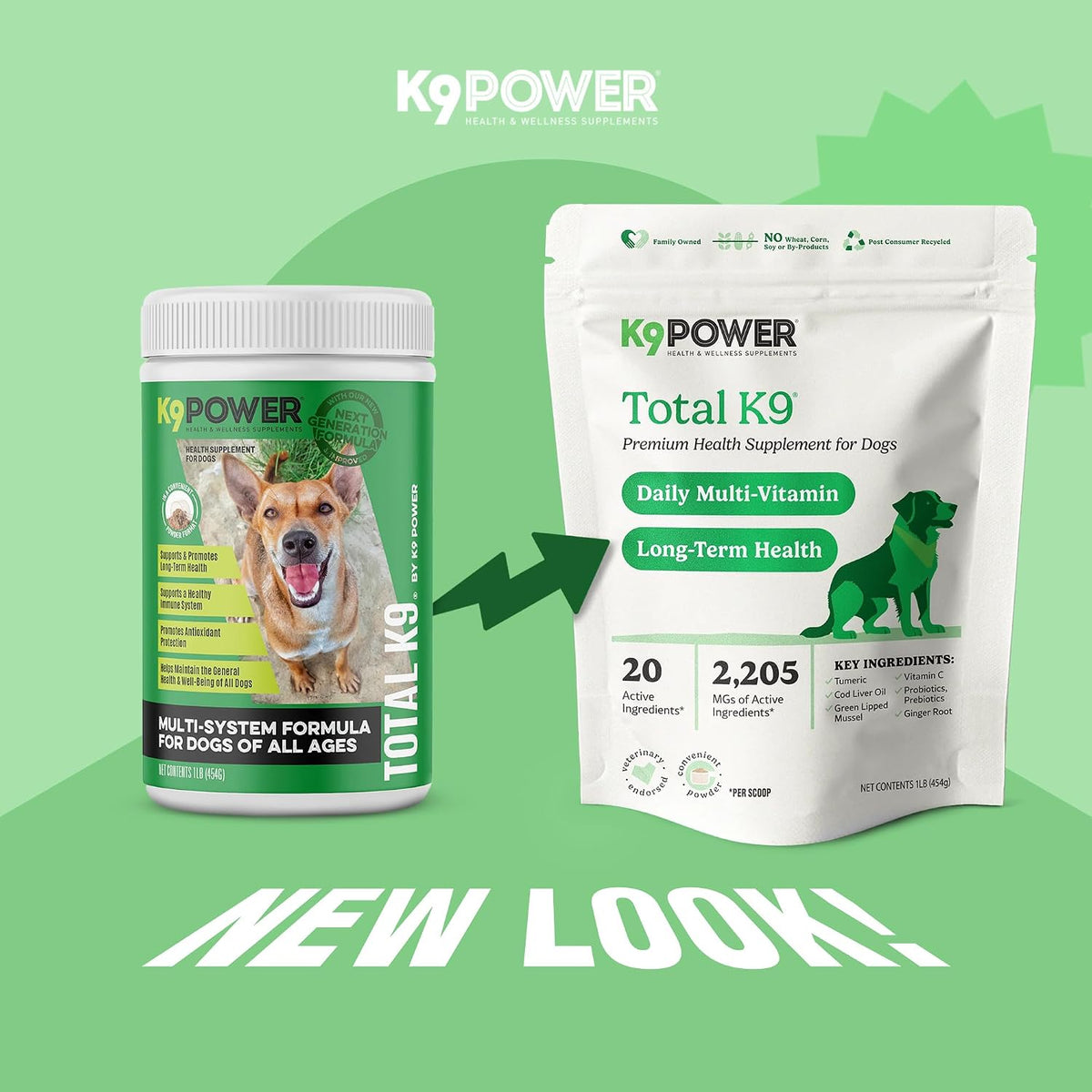 K9Power Total K9 11-in-1 Dog Multivitamin Powder - görsel 2