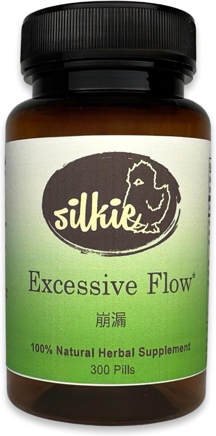 Silkie Excessive Flow Supplement – Hormonal Balance Support, Regulates Your Cycle, Boosts Energy + Wellbeing, 300 Count - görsel 1