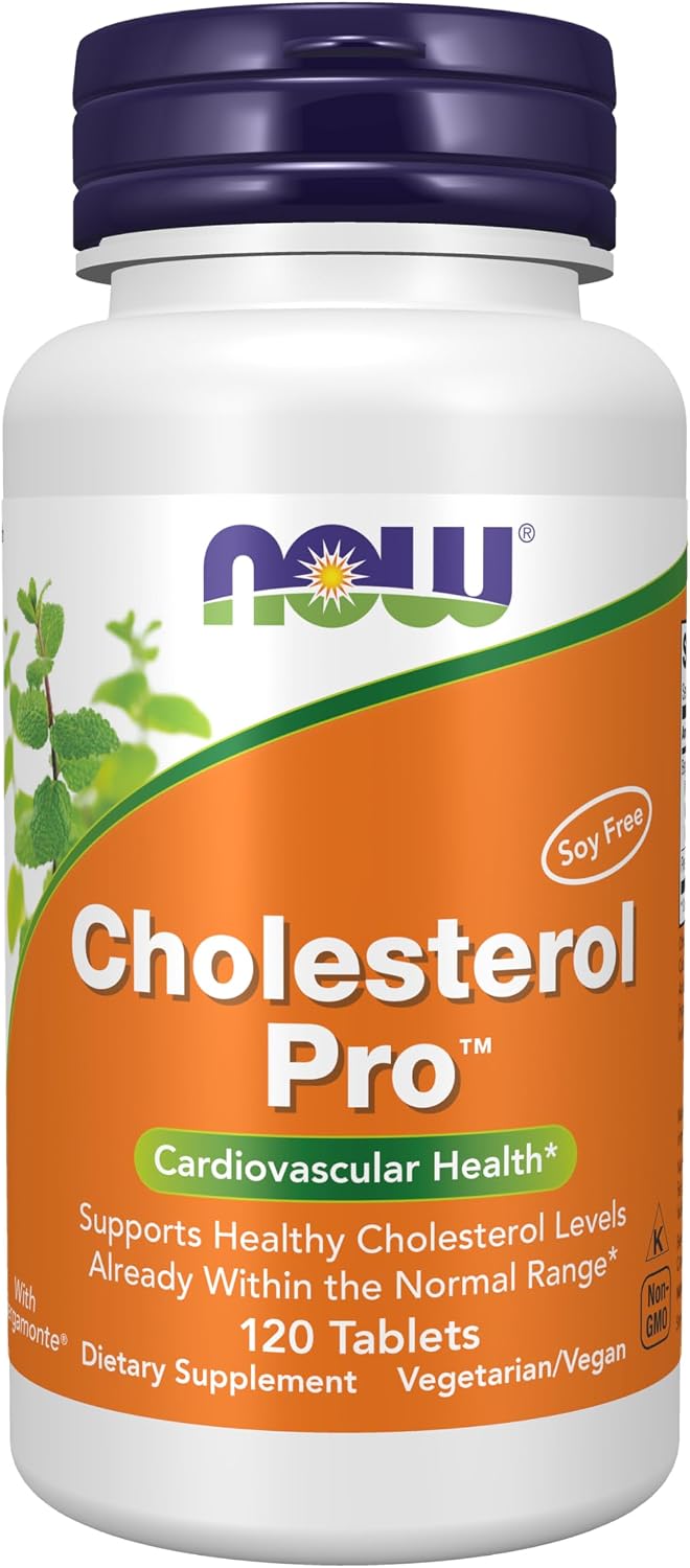 NOW Foods Cholesterol Pro with Bergamonte and Plant Sterols - 120 Tablets - görsel 1