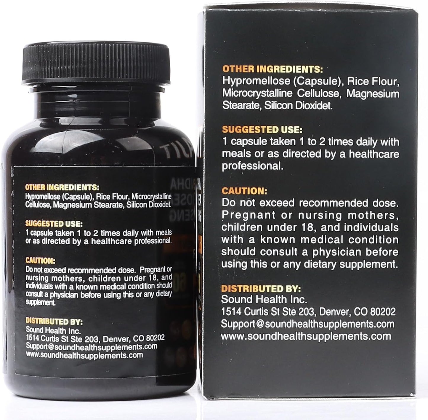 SoundHealth Shilajit Capsules - 60 Capsules, Easy to Swallow, Gluten-free, Non-GMO - görsel 5