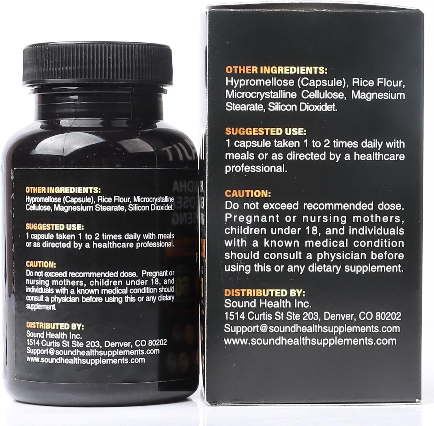 SoundHealth Shilajit Capsules - 60 Capsules, Easy to Swallow, Gluten-free, Non-GMO - görsel 5