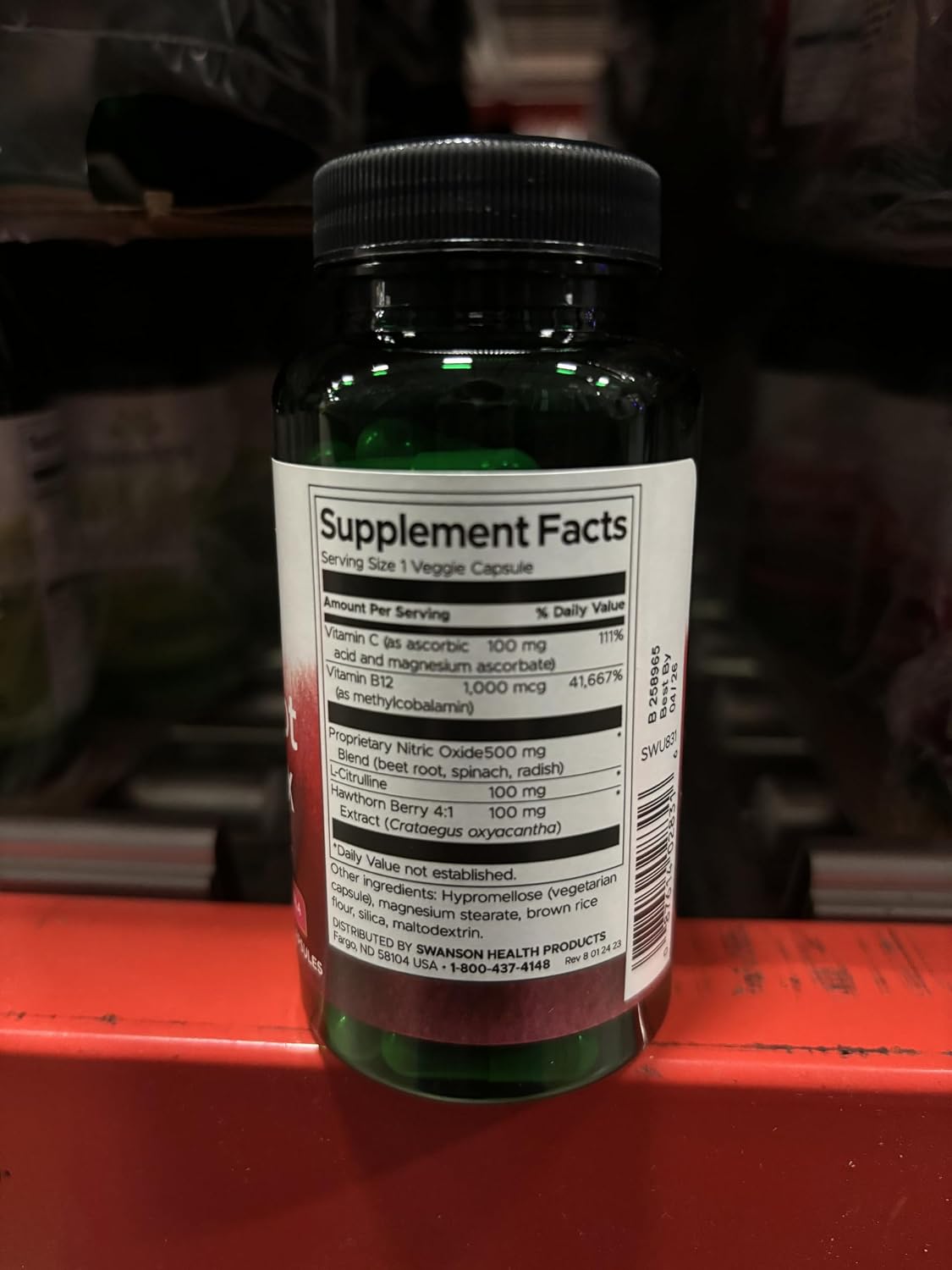 Swanson Ultra Beet Root Complex – 60 Veg Capsules - görsel 3