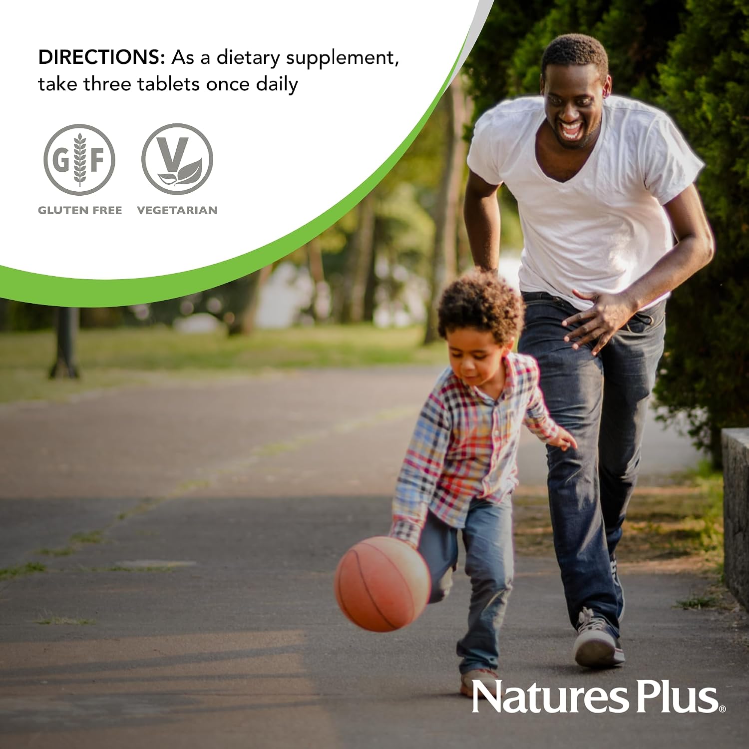 NaturesPlus Source of Life - 90 Tablets, Pack of 2 - Multivitamin & Mineral Supplement with Concentrated Whole Foods - Gluten-free, Vegetarian - 60 Total Servings - görsel 6
