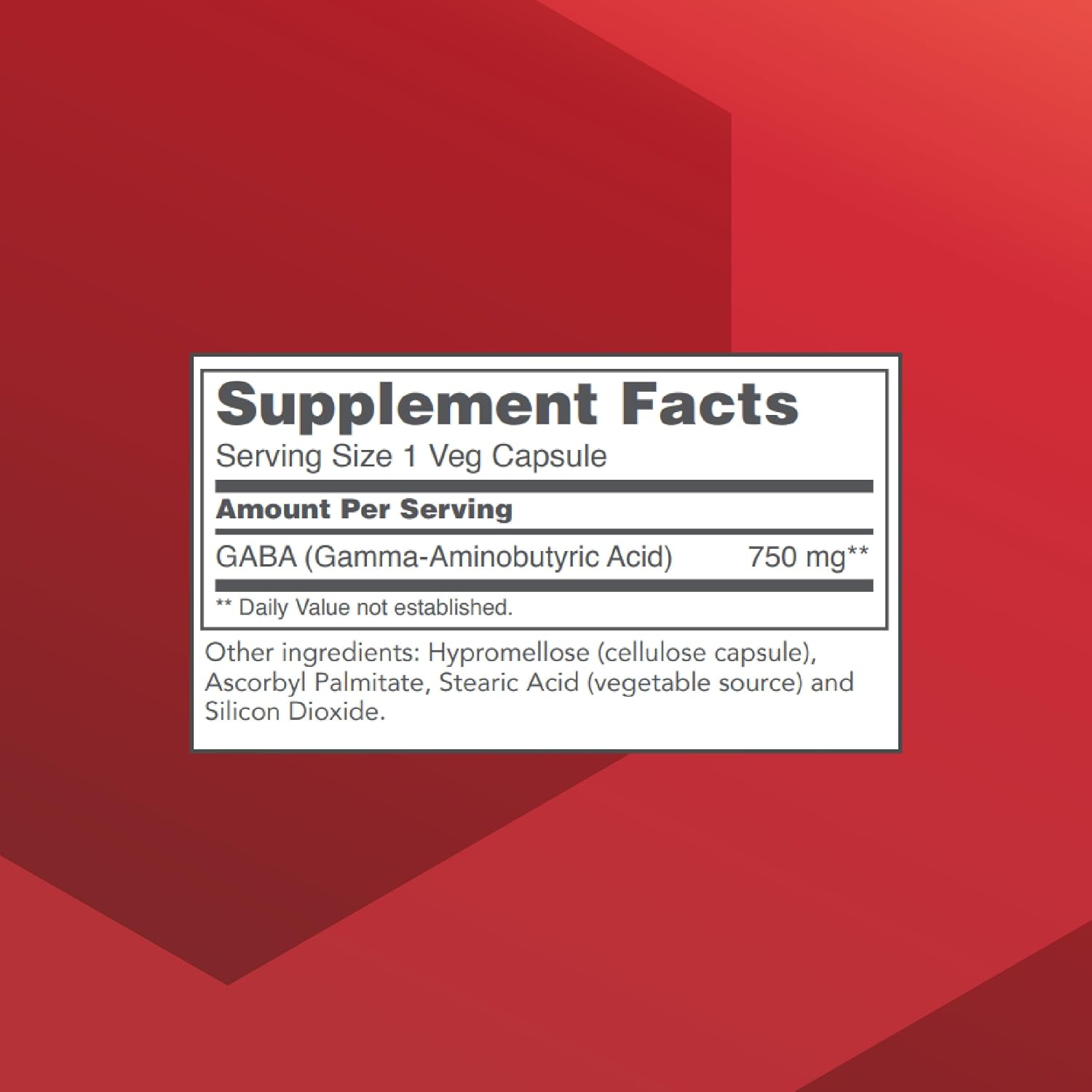 Protocol for Life Balance GABA 750mg - Cognitive Function Support - 120 Vegan Capsules - görsel 2