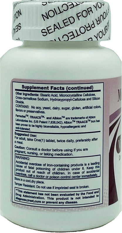 Viti-Nutrients Comprehensive Vitamin Formula for Skin Pigmentation - 120 Tablets