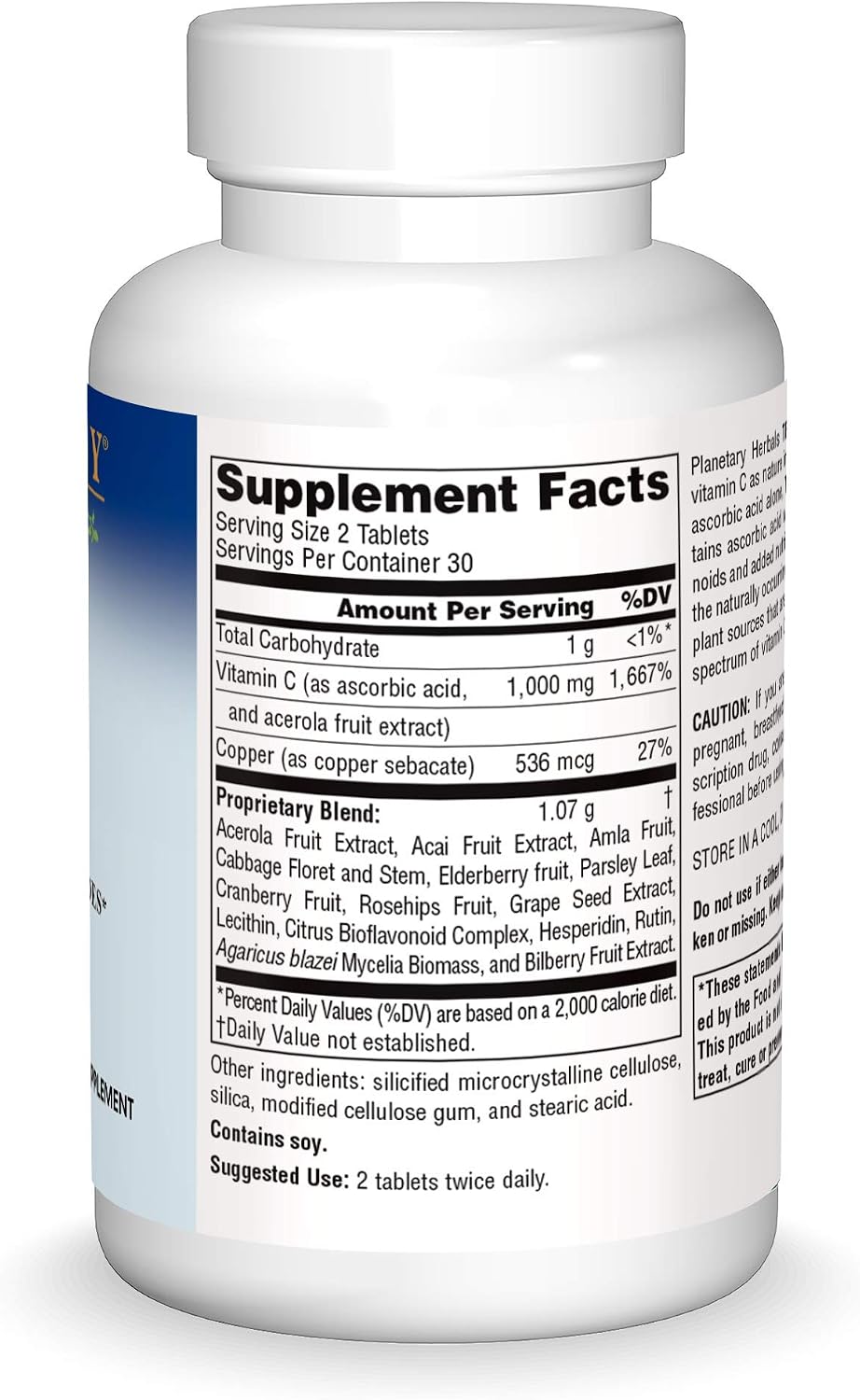 Planetary Herbals Positive Teens & Children - 120 Tablets - görsel 3