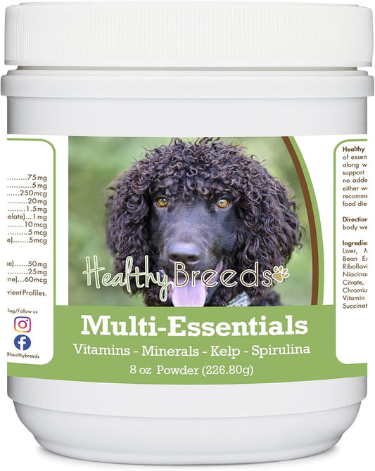 Healthy Breeds Irish Water Spaniel Multi-Essentials Powder for Dogs – Ideal Supplement of Vitamins, Minerals & Antioxidants – 227 g
