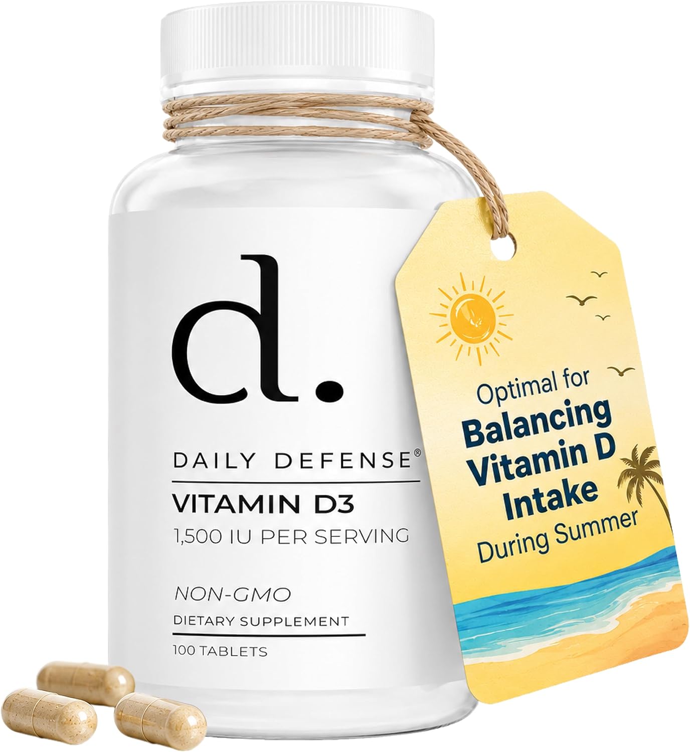 Daily Defence Vitamin D3 5000 IU – 90 Capsules for Immune & Muscle Support - görsel 10