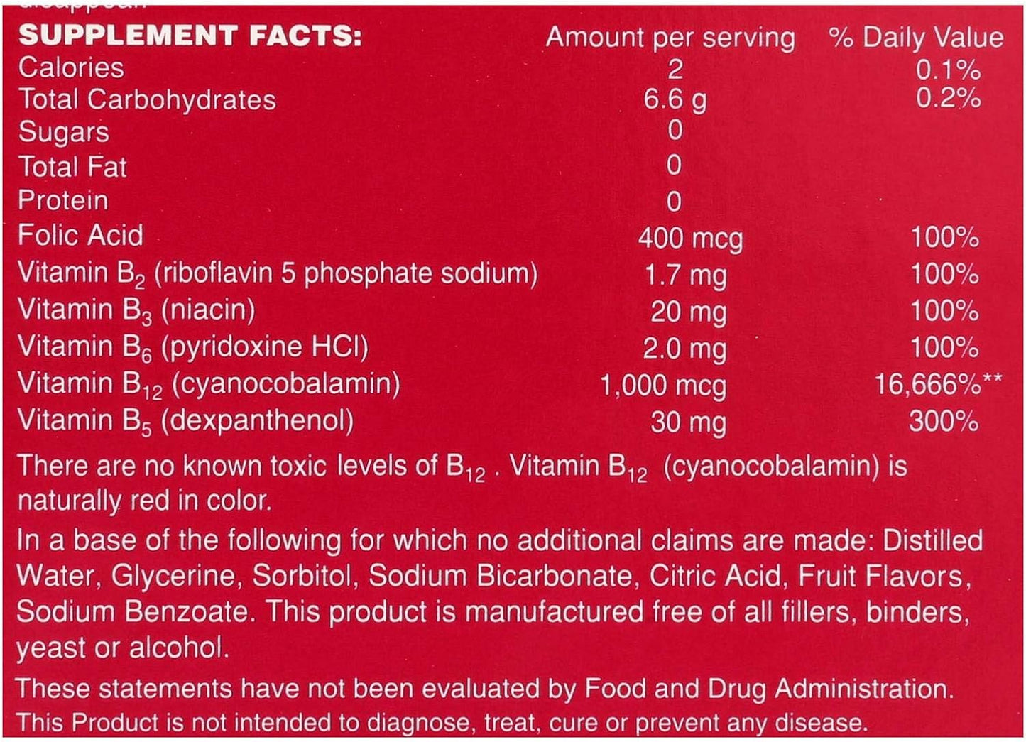 B-Total Sublingual Vitamin B12 Liquid Twin Pack (2 x 60 ml) - görsel 2