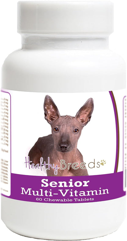 Healthy Breeds Xoloitzcuintli Senior Dog Multivitamin Tablets 60 Tablets