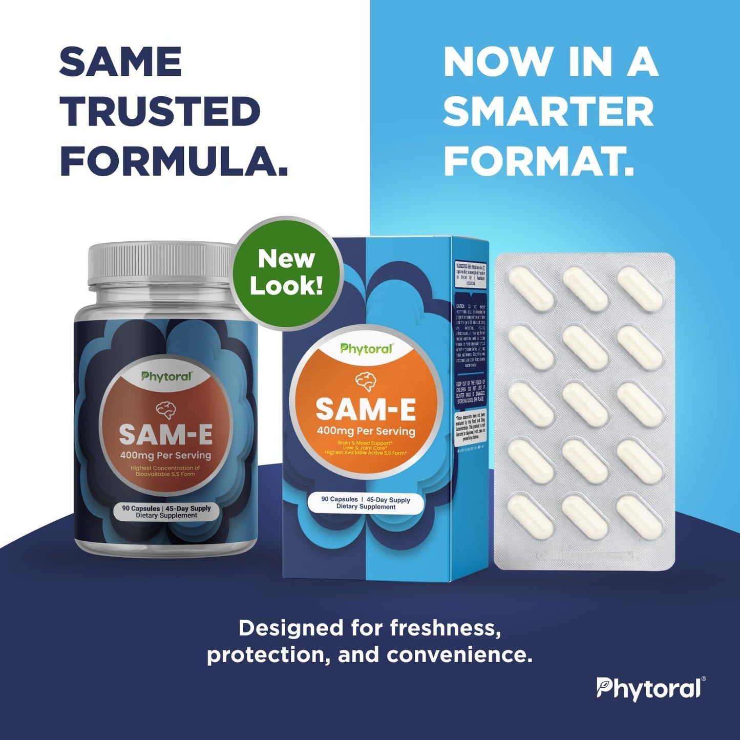 Pure SAM E Supplement 400mg – with Vitamin B12 - görsel 2