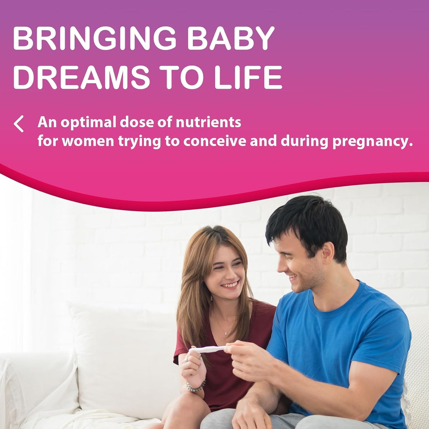 Fertility Supplements for Women with Myo-Inositol & D-Chiro Inositol, Folate, and Herbs – Prenatal Gummies (Raspberry) - görsel 5