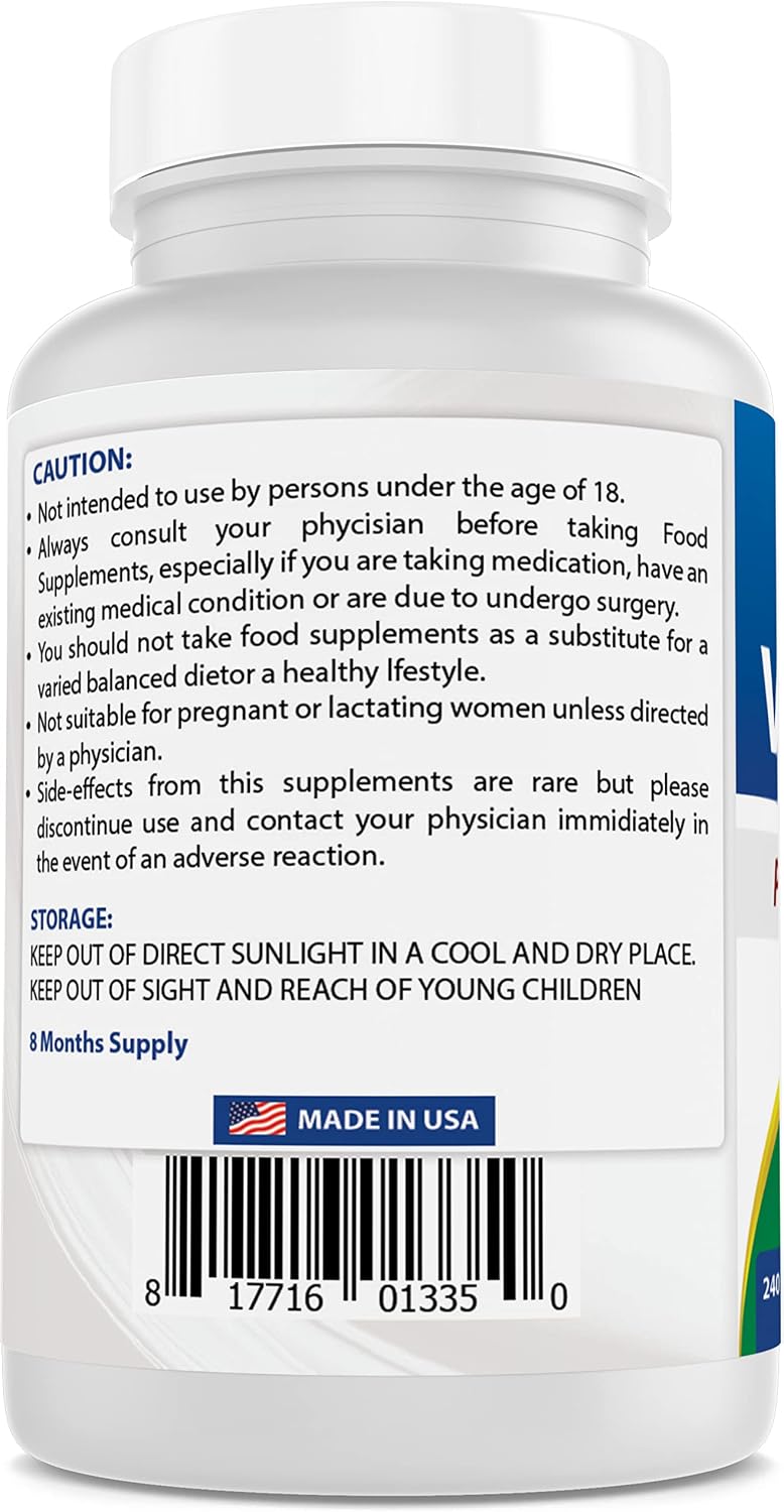 Best Naturals Vitamin D3 2000 IU 240 Softgels - görsel 3