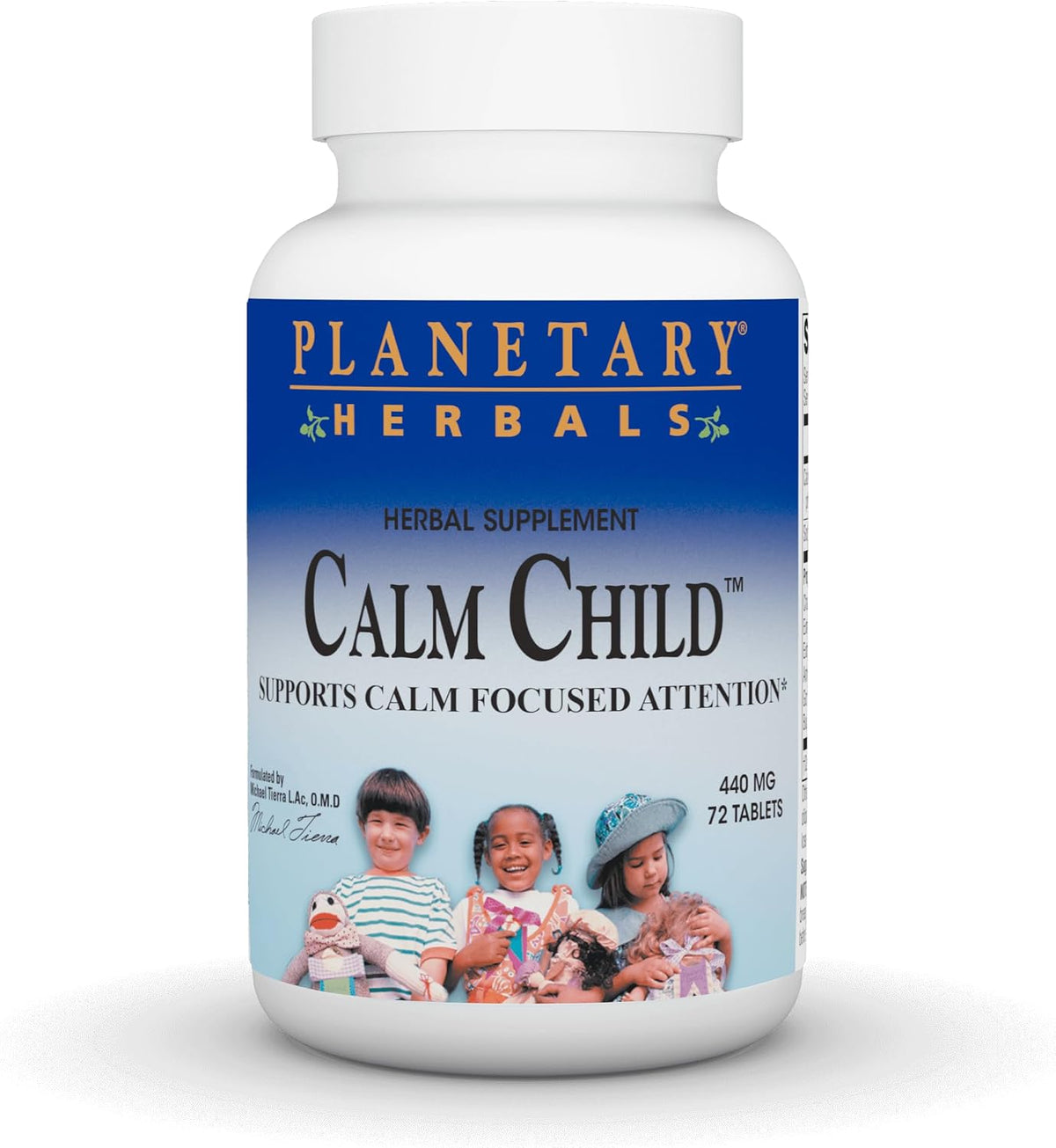 Planetary Herbals Calm Child for Active Children - 72 Tablets - görsel 1