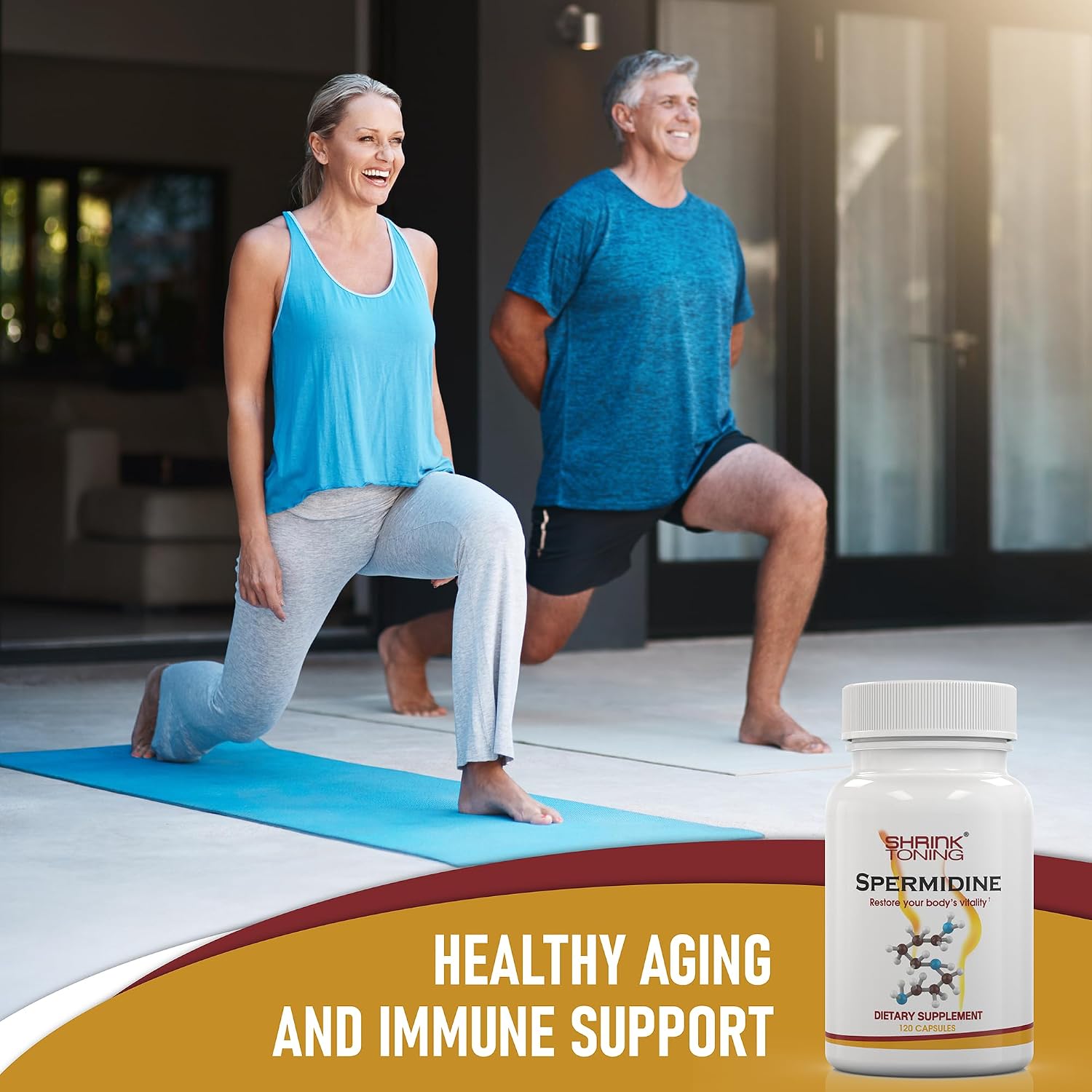 Shrink Spermidine Supplement – Autophagy Support and Anti-Ageing, 120 Vegan Capsules - görsel 6