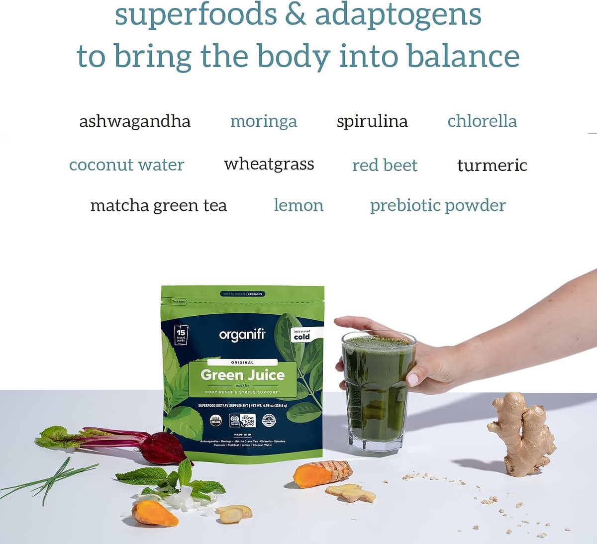 Organifi GO Packs - Green Juice Organic – Convenient nutrition for busy lifestyles – Image 5