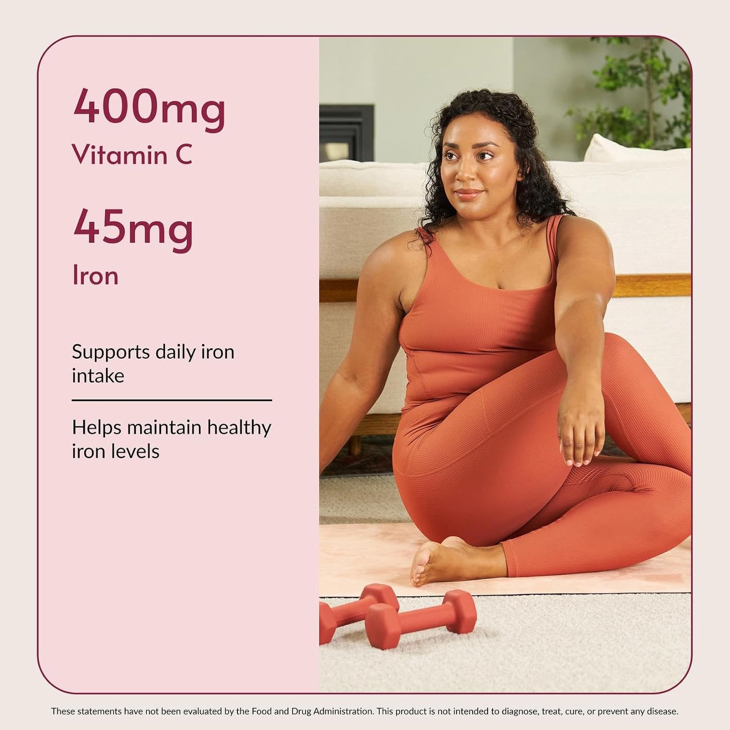 Bariatric Advantage Iron 45 mg with Vitamin C, Thiamin and Copper - 60 Capsules - görsel 4