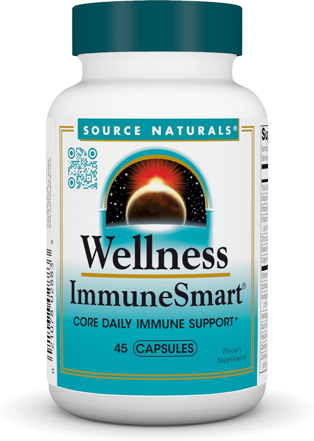 Source Naturals Wellness ImmuneSmart - Core Daily Immune Support (45 Capsules) - görsel 1