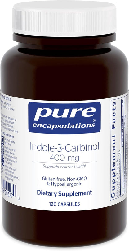 Pure Encapsulations Indole-3-Carbinol 400 mg