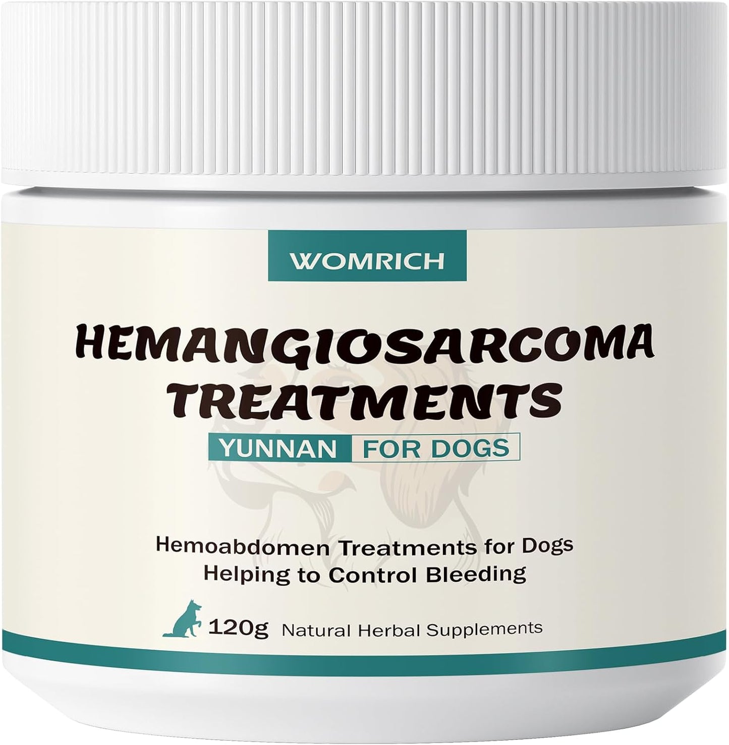 Blood Support Powder for Dogs – Natural Yunnan Sanqi (120g) - görsel 1