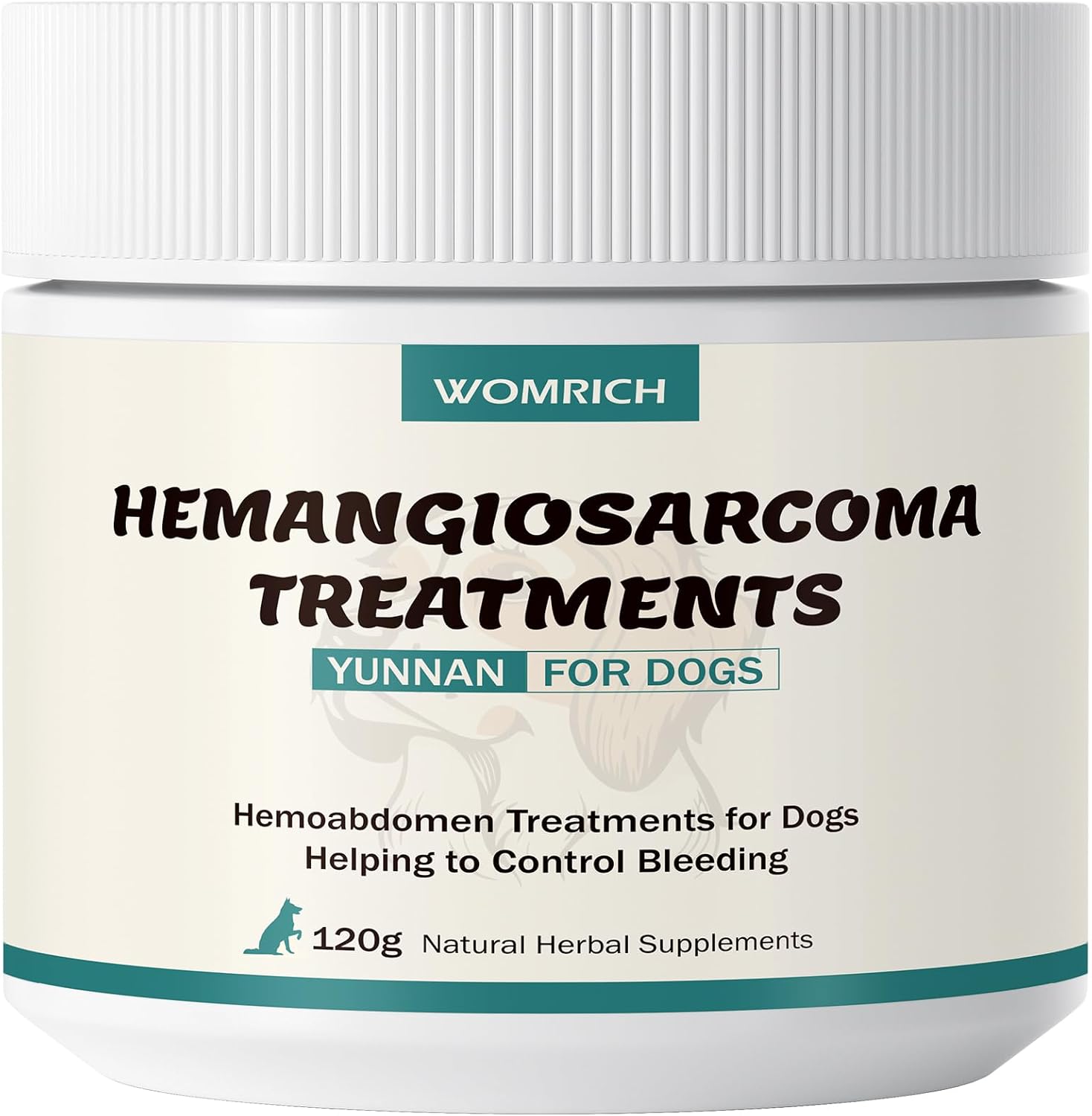 Blood Support Powder for Dogs – Natural Yunnan Sanqi (120g) - görsel 1