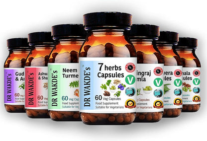 DR WAKDE'S Amla Capsules - 60 Vegan Capsules | Plant-Based Ayurvedic Supplement
