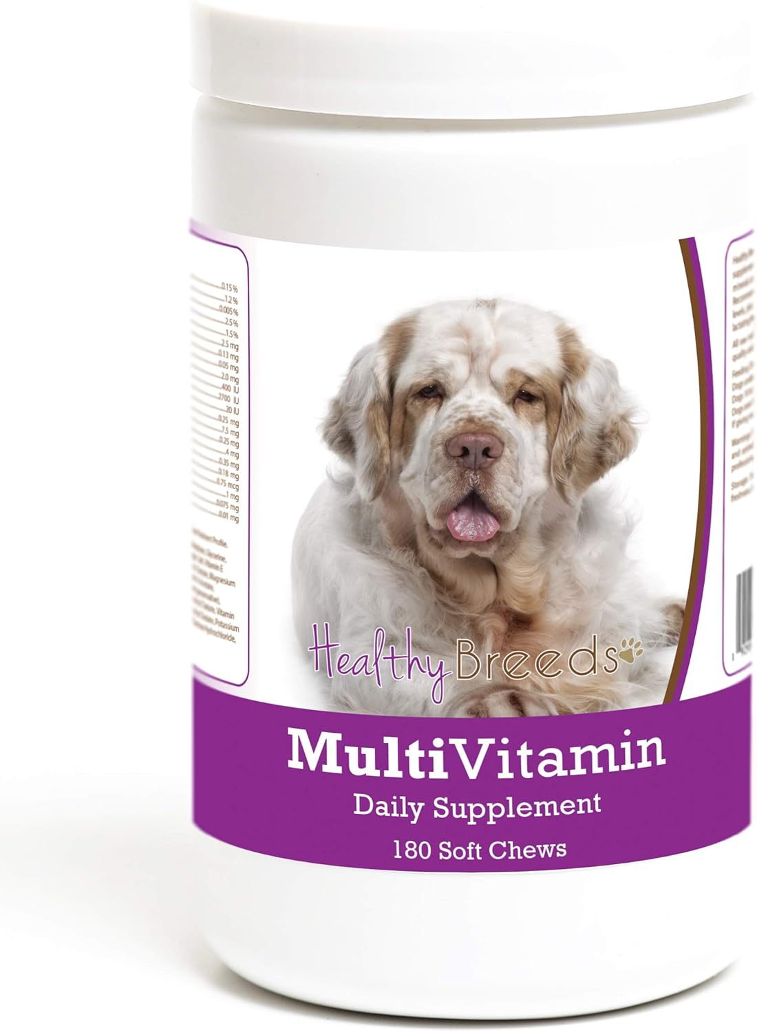Healthy Breeds Clumber Spaniel Multivitamin Soft Chews for Dogs (180 Chews) - görsel 1