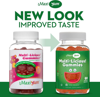 Maxi Health Multivitamin Gummies - Cherry Flavoured - 60 Count