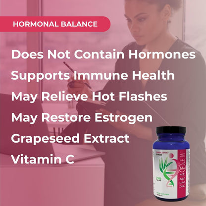 Youngevity XeraFem – Hormonal Support for Women with Vitamins, Minerals, Maca Root, and Grapeseed Extract – Supports Hormonal Balance and Immune Health – 60 Tablets