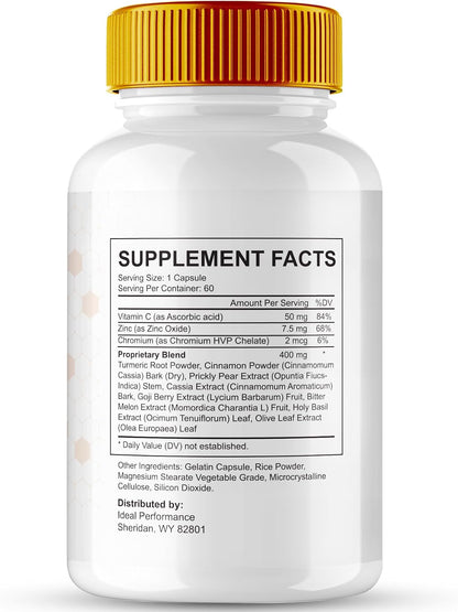Insufend Blood Support Capsules - Maximum Strength, All-Natural Support for Healthy Circulation & Stable Levels (3 Pack)