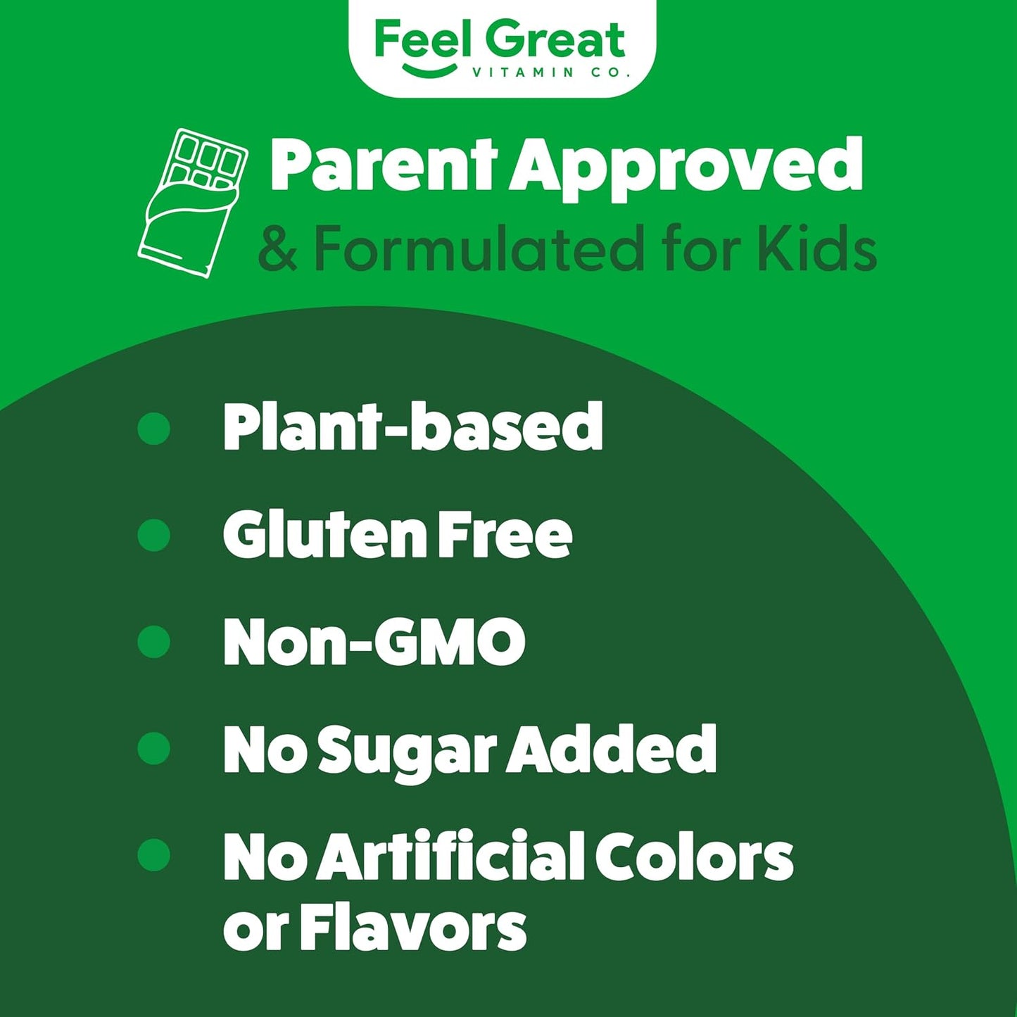 Feel Great USDA Organic Super Greens Powder for Kids – Cocoa Chocolate | Fruit and Vegetable Supplement with Probiotics & Digestive Enzymes - görsel 4