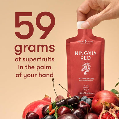 NingXia Red Singles 60ml – 30 Pack by Young Living Essential Oils