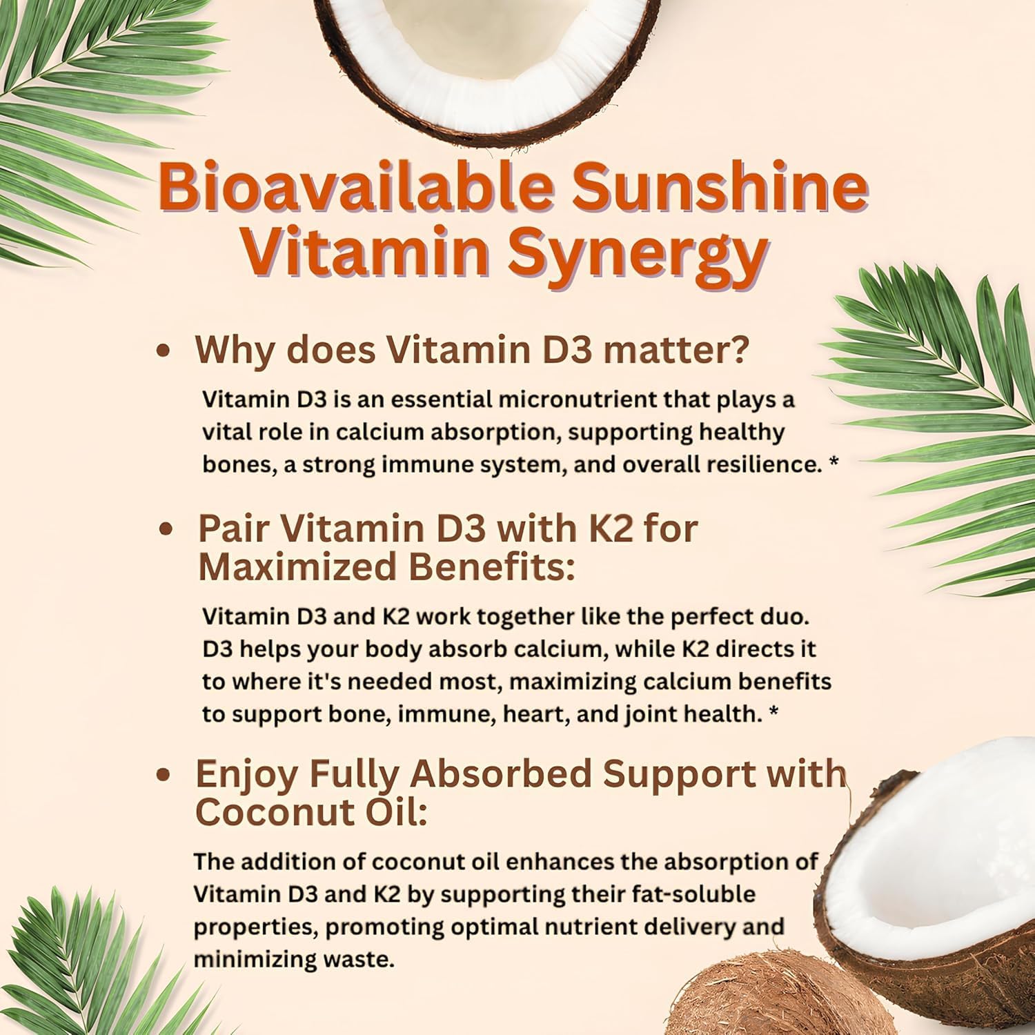 Micro Ingredients Vitamin D3 10,000 IU + K2 MK-7 200 mcg – 300 Softgels - görsel 5
