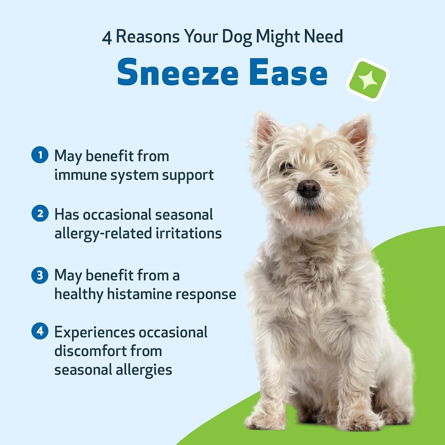 Pet Wellbeing Sneeze Ease for Dogs - Herbal Supplement for Seasonal Allergies, Sneezing & Nose/Eye Discomfort - 59 ml (2 fl oz) - görsel 3
