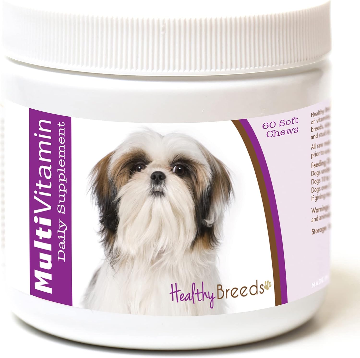 Healthy Breeds Shih Tzu Multivitamin Soft Chews 60 Count - görsel 1
