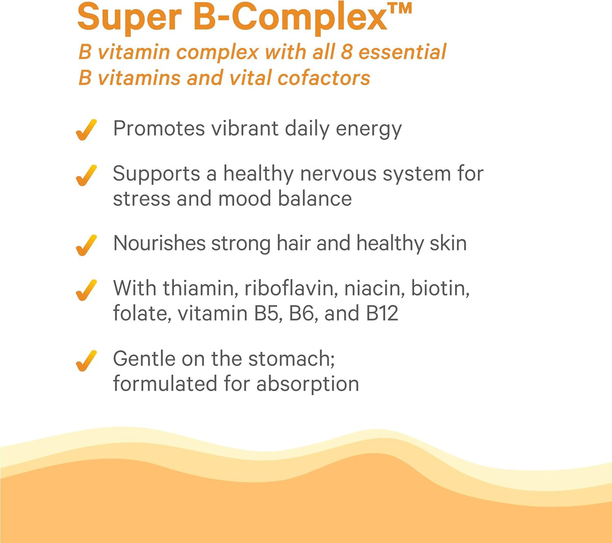 PURE SYNERGY Super B-Complex - 60 Tablets - görsel 4