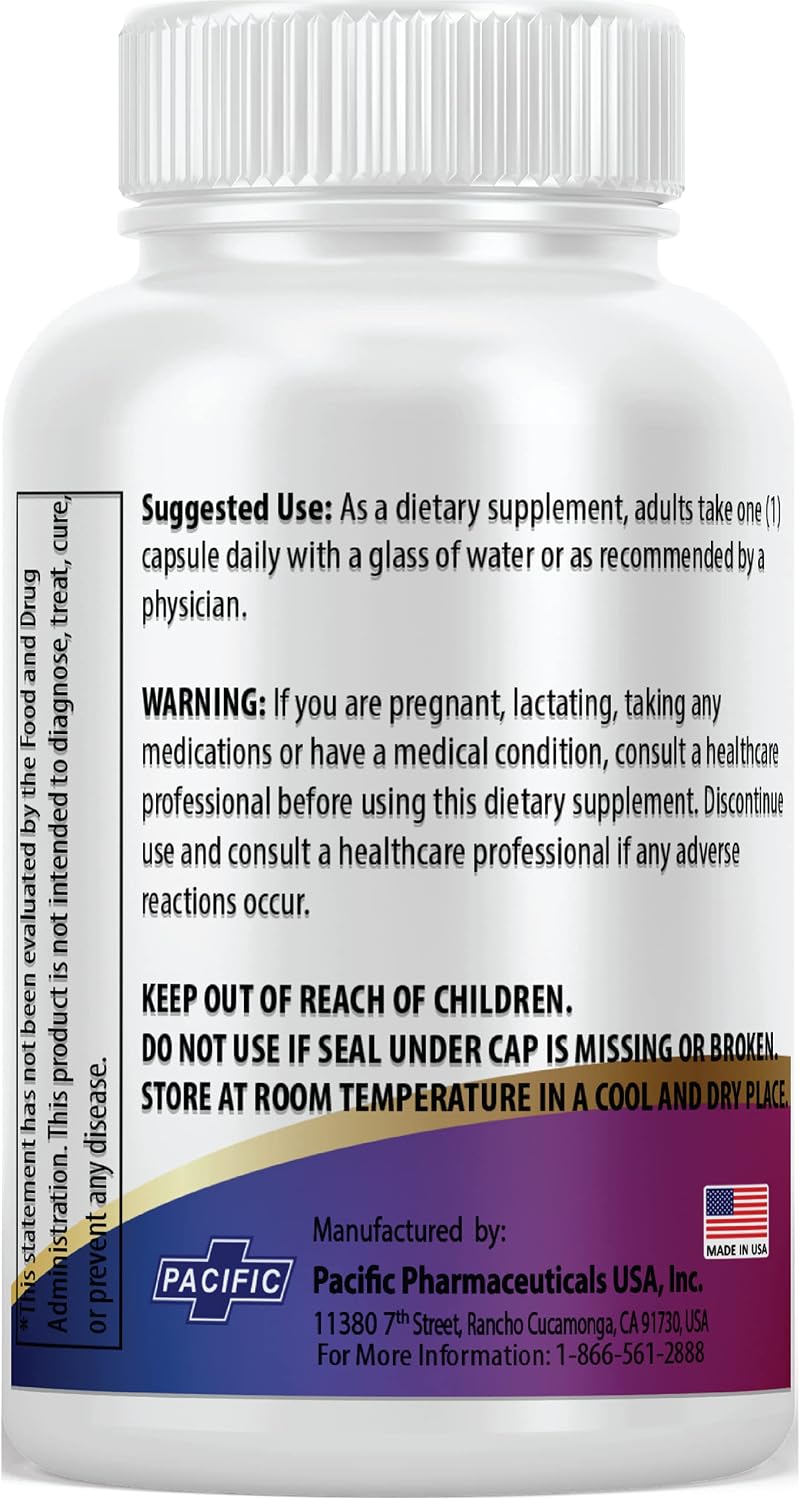 Pacific Nature's DIM 300mg with Black Pepper (90 Capsules) - Diindolylmethane Food Supplement for Hormone Health - görsel 3