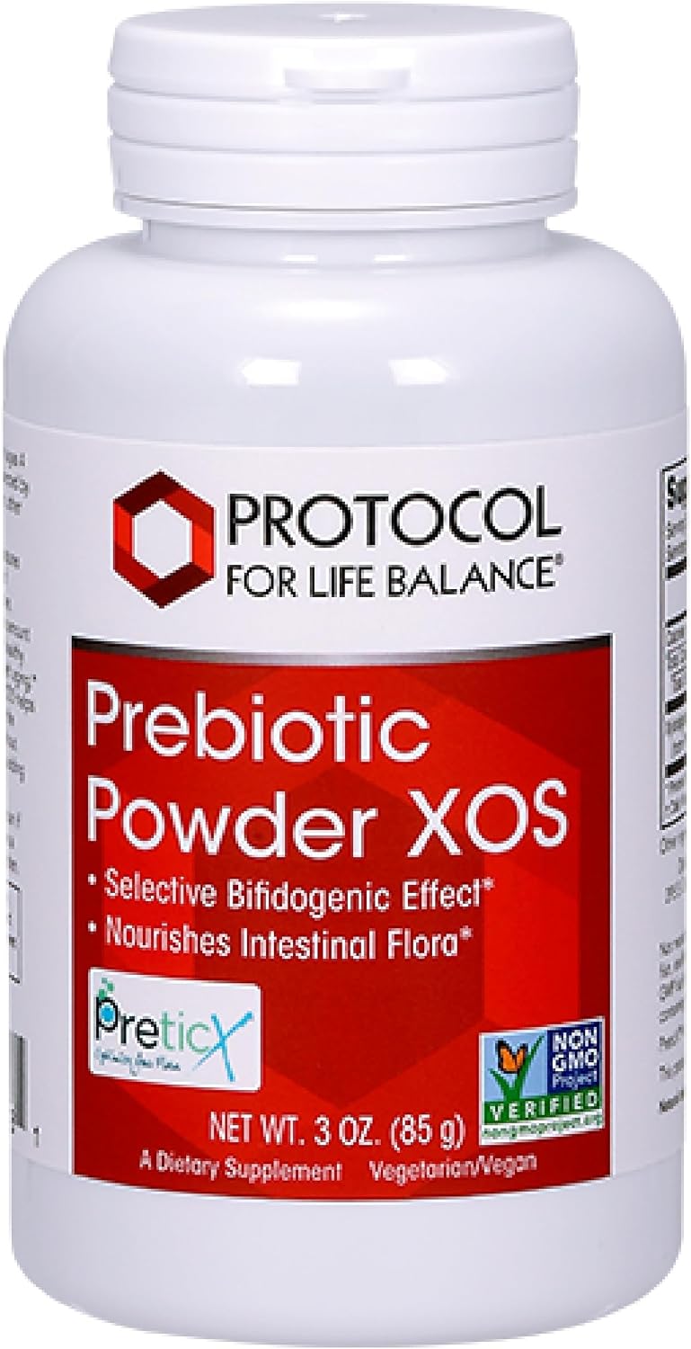Protocol for Life Balance Prebiotic Powder XOS - 1.55g per Serving - Gut Health Support - Kosher & Non-GM - 3 oz - görsel 1