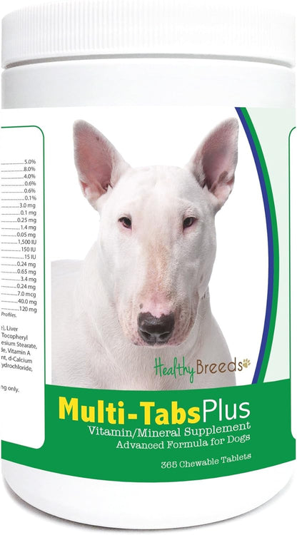 Healthy Breeds Bull Terrier Multi-Tabs Plus Chewable Tablets, 365 Count