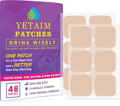 YETAIM Recovery Patches – 48 Patches for Energy and Fast Recovery