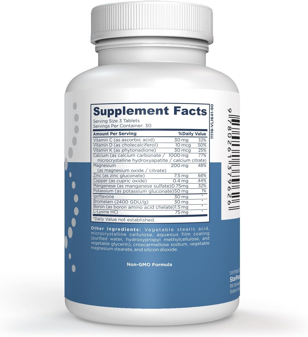 Bone MD Osteo Strength – Ultimate Bone Health Support for Women and Men, 90 Tablets - görsel 2